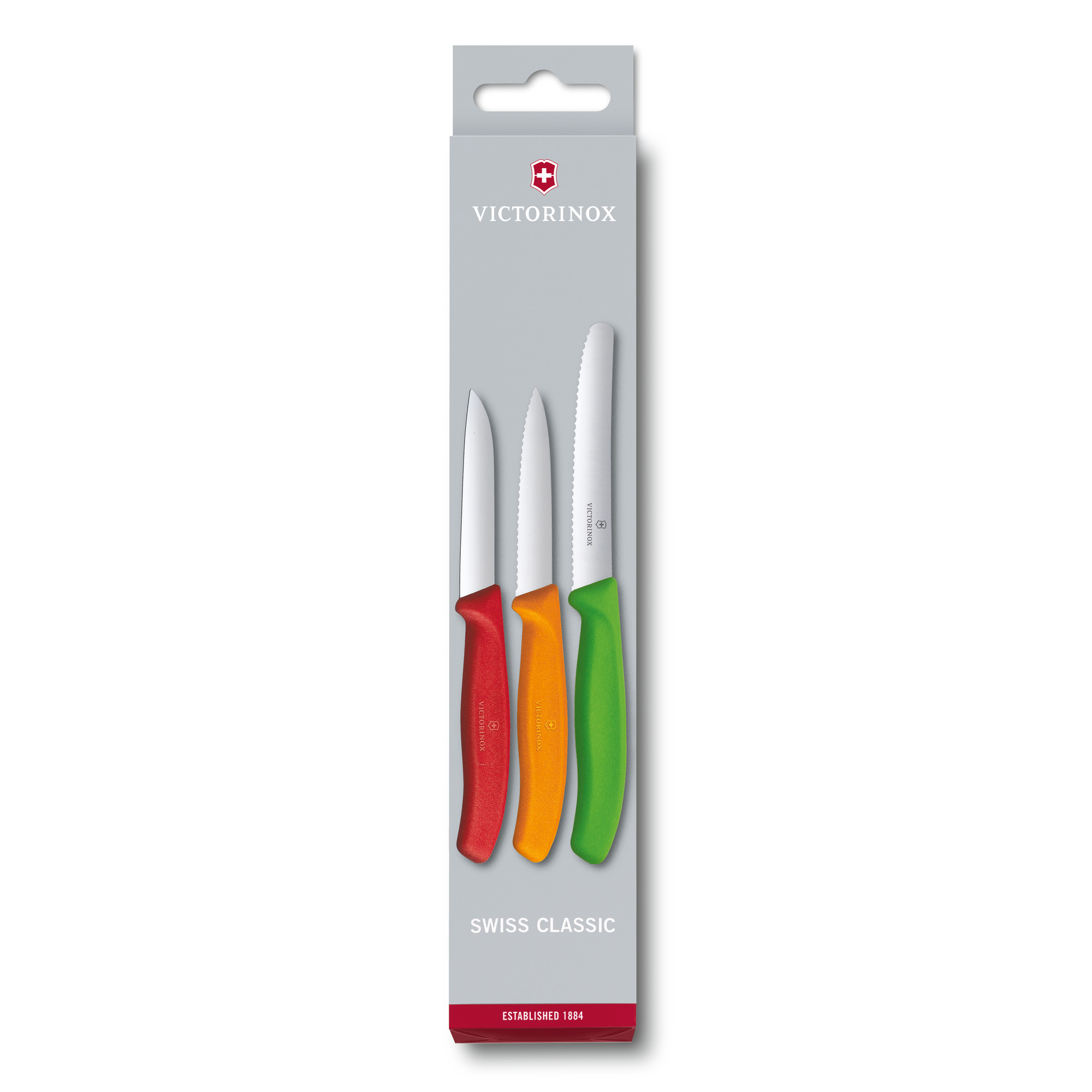 Victorinox Swiss Classic Gemüsemesser-Set, bunt