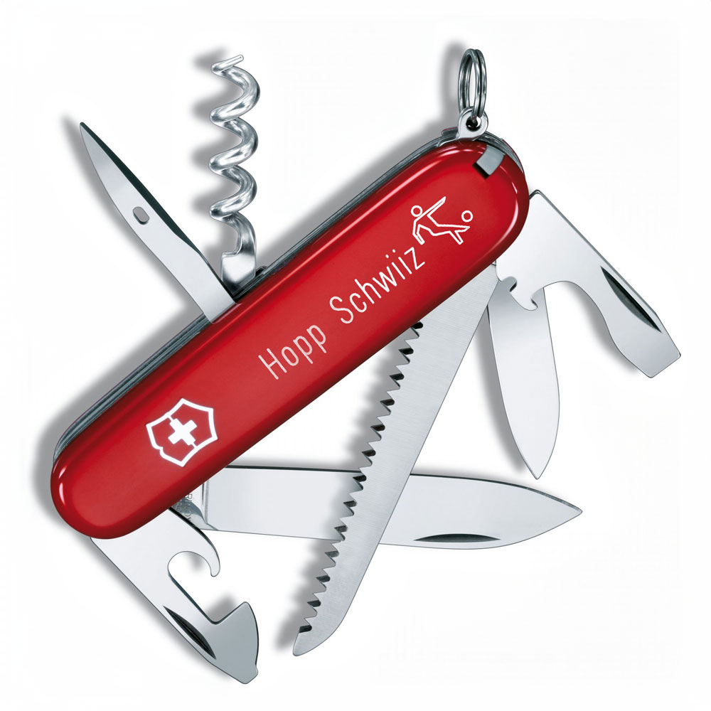 Victorinox Fussball-Camper "Hopp Schwiiz"