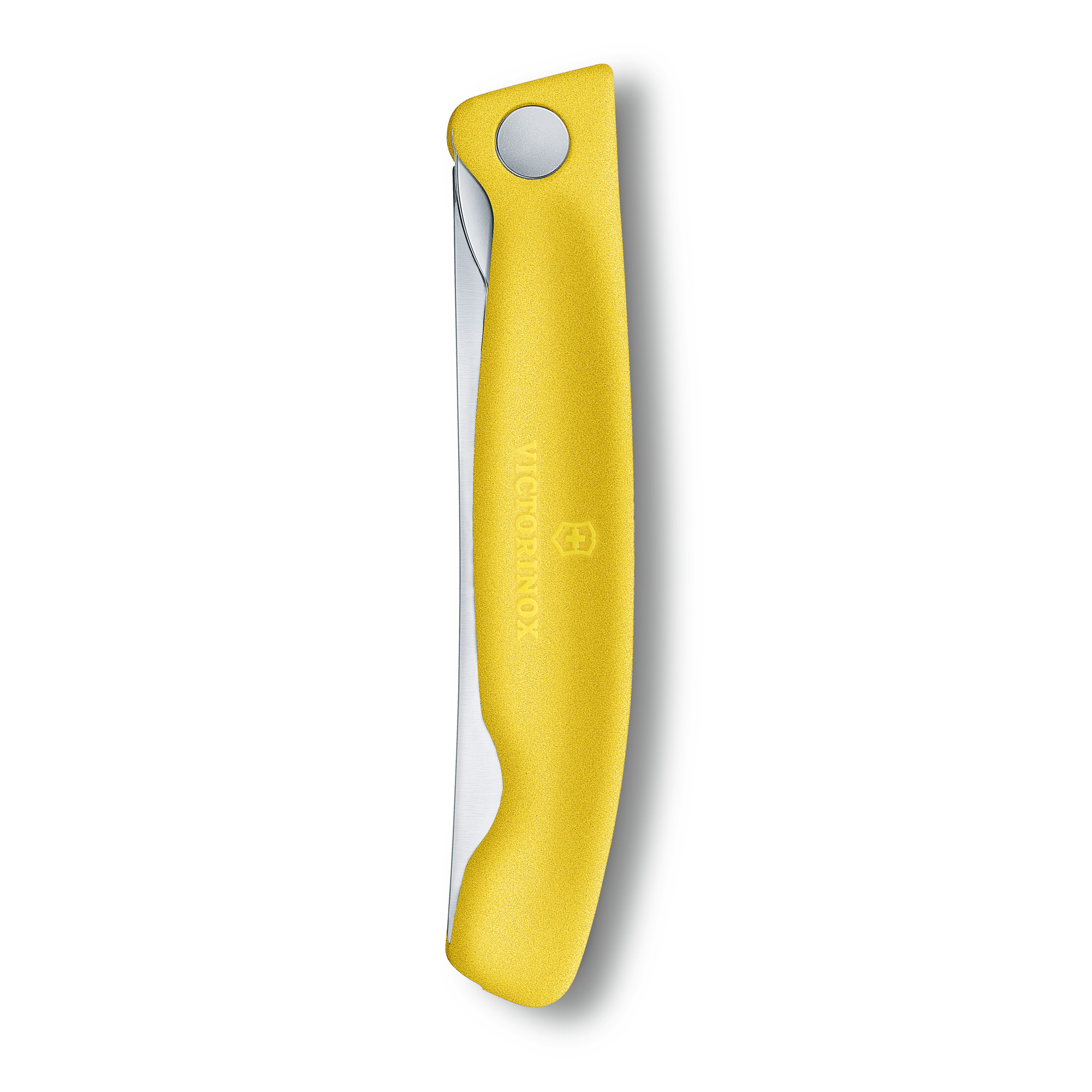 Victorinox Swiss Classic Picknickmesser Wellenschliff, gelb