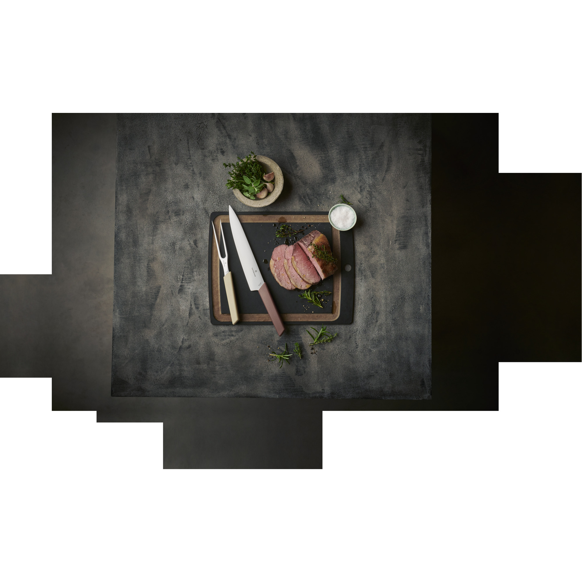 Victorinox Swiss Modern Wood Fleisch- und Bratengabel