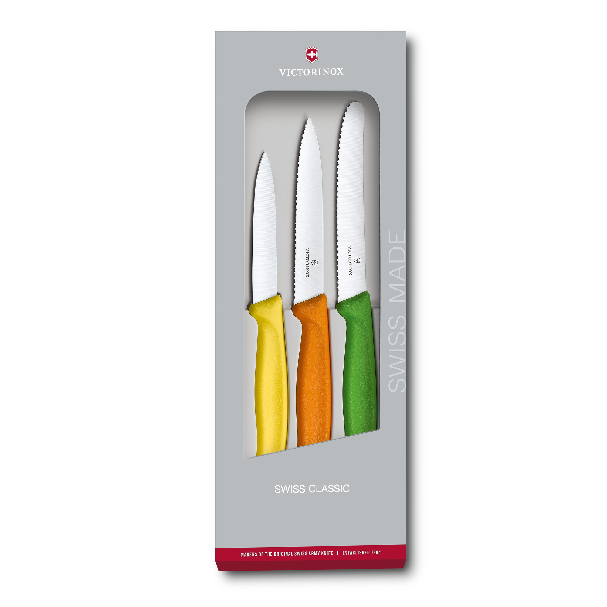 Victorinox Swiss Classic Gemüsemesser-Set, bunt