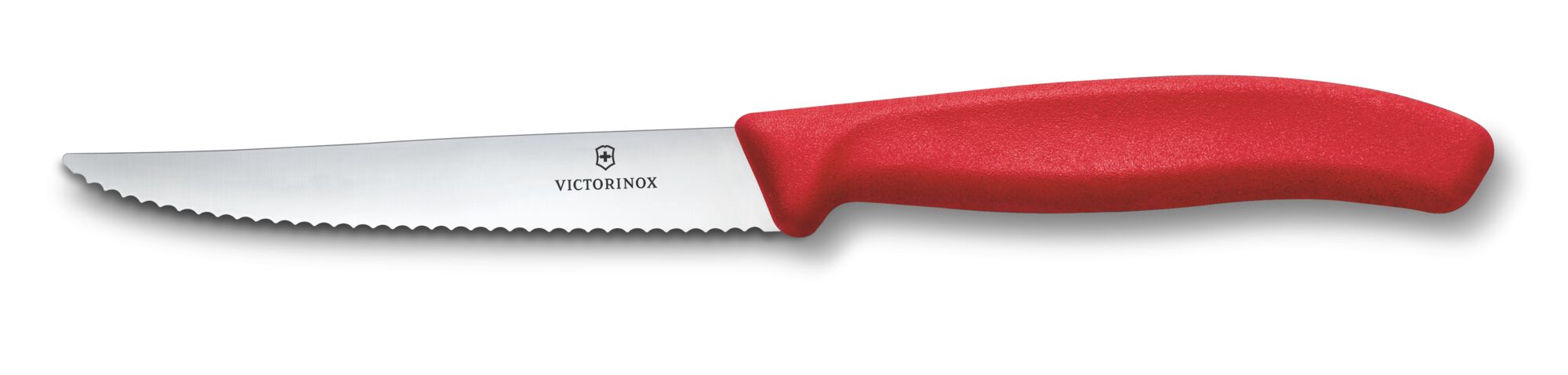 Victorinox Swiss Classic Steak- und Pizzamesser, rot