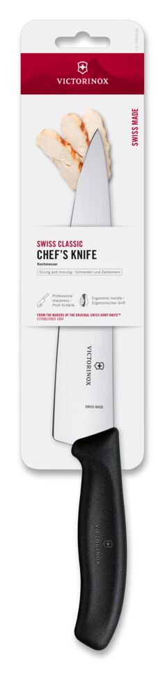 Victorinox Swiss Classic Kochmesser, 19cm, schwarz
