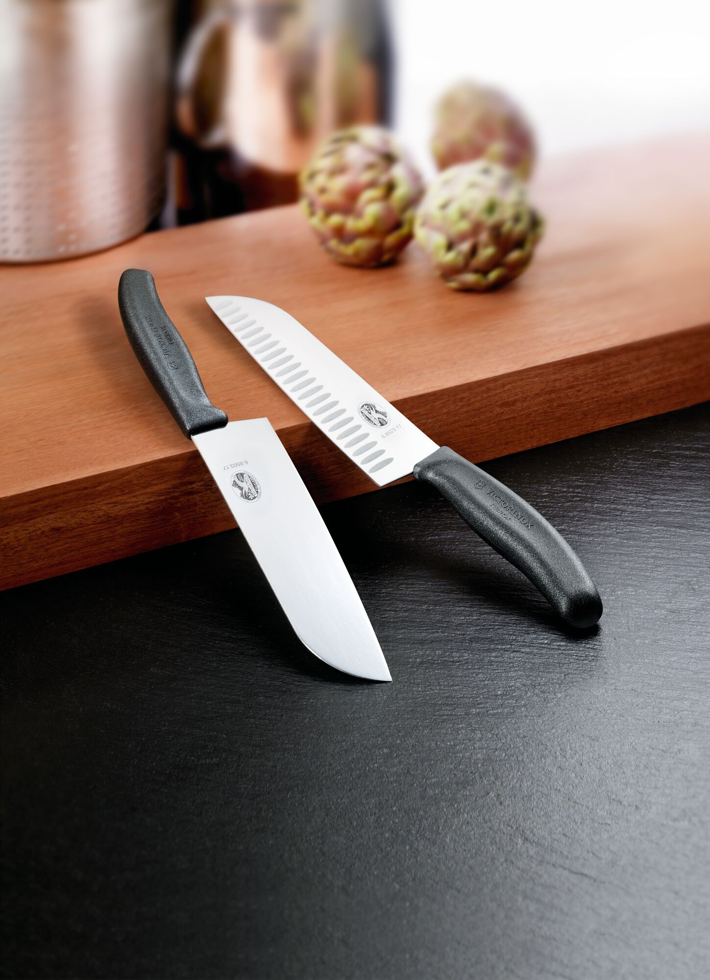 Victorinox Swiss Classic Santokumesser, Kullenschliff Victorinox Swiss Classic Santokumesser, Kullenschliff