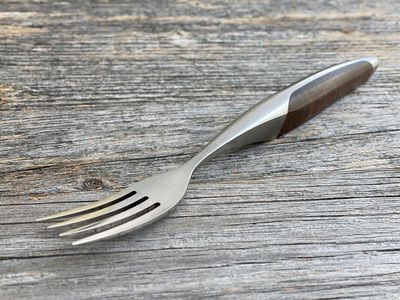 sknife Steakgabel Set Walnuss