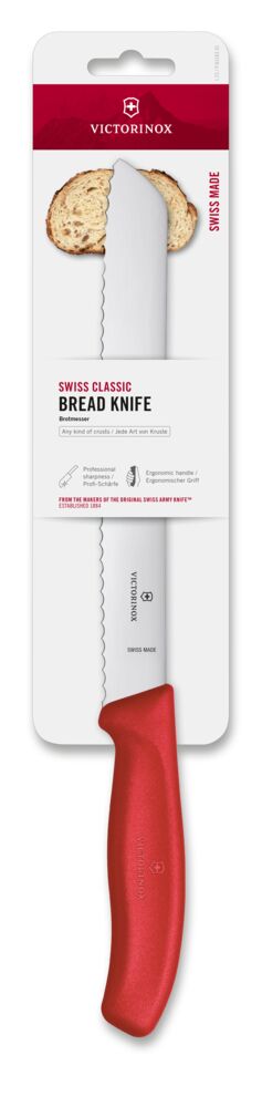 Victorinox Swiss Classic Brotmesser, rot