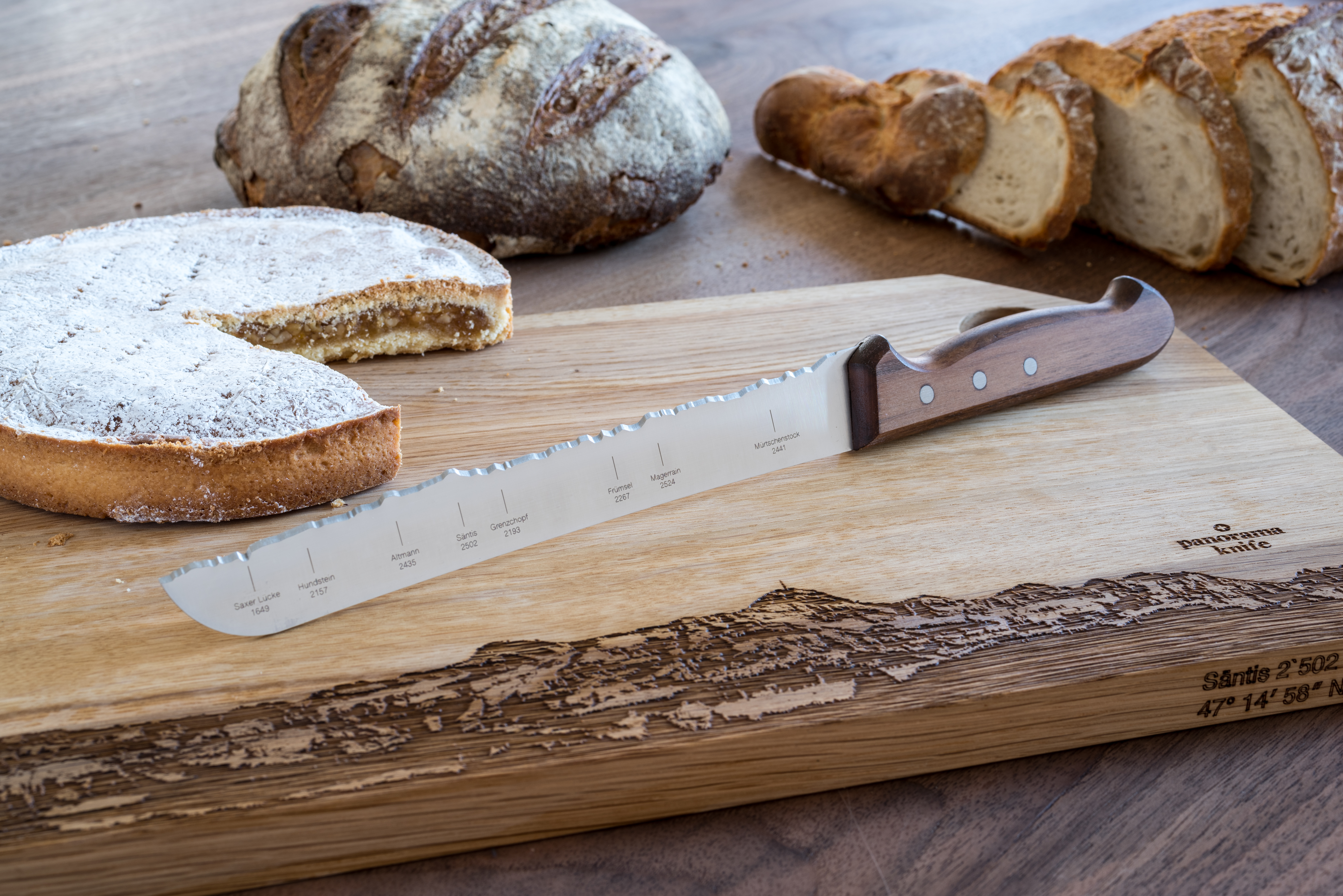 Panoramaknife Brotmesser, Bodensee