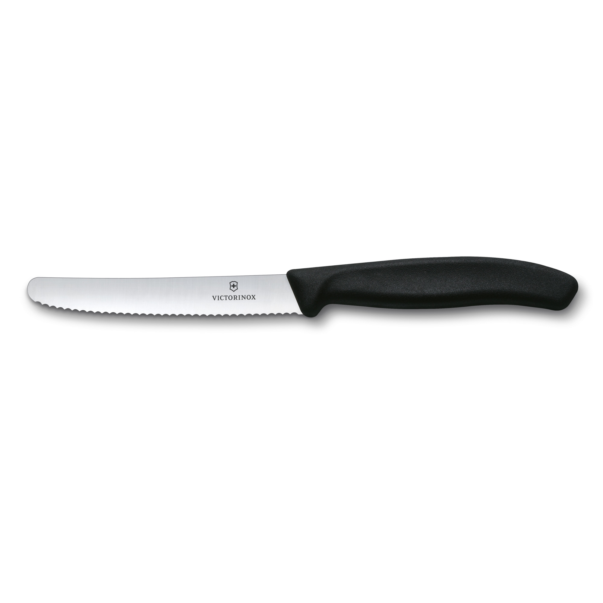 Victorinox Swiss Classic Tomaten- und Tafelmesser 11cm, schwarz