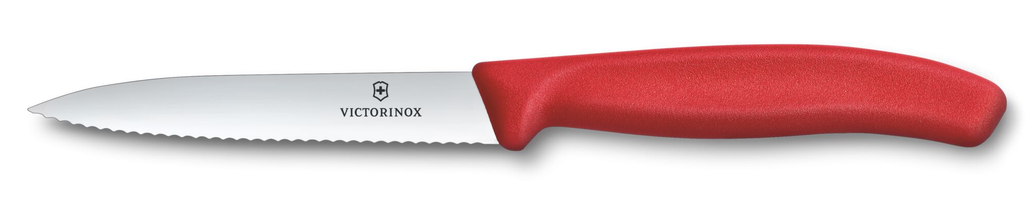 Victorinox Swiss Classic Gemüsemesser-Set mit Iota-Sparschäler, rot