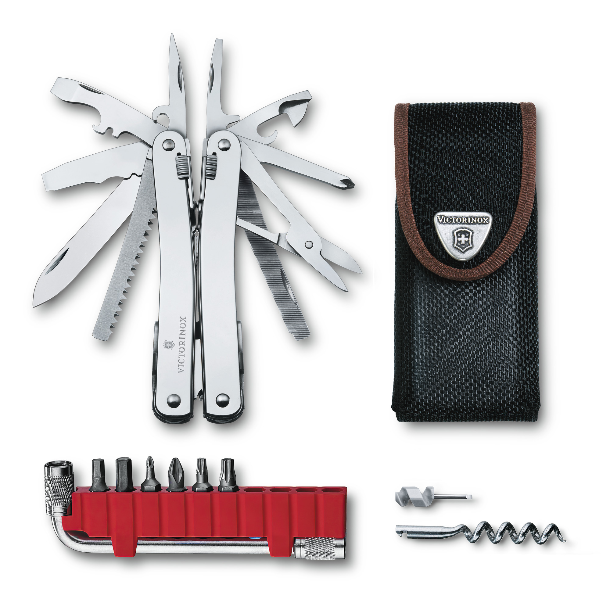 Victorinox Swiss Tool Spirit X Plus Bit-Schlüssel, in Nylonetui