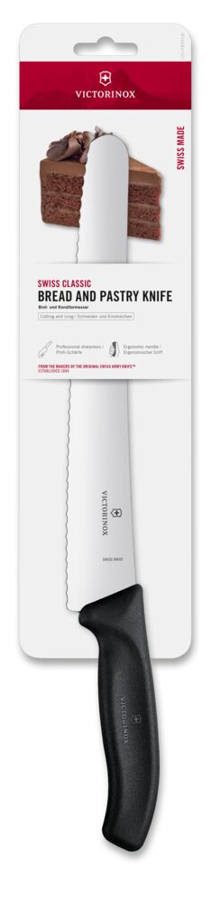 Victorinox Swiss Classic Brot- und Konditormesser, 26cm