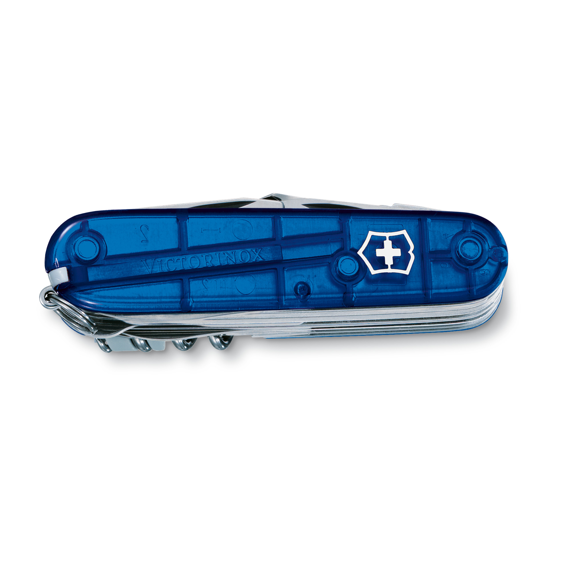 Victorinox Swiss Champ blau transparent