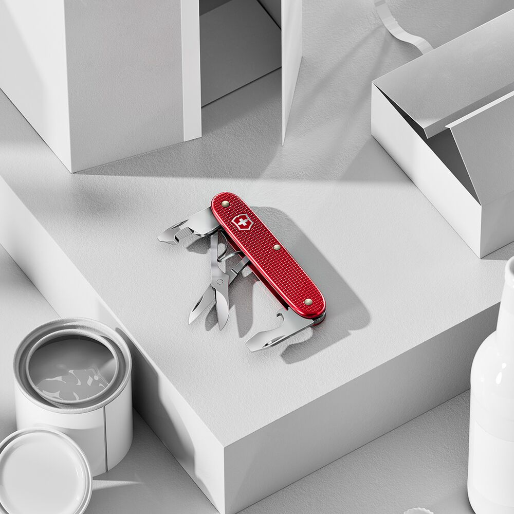 Victorinox Companion Slim Alox, rot
