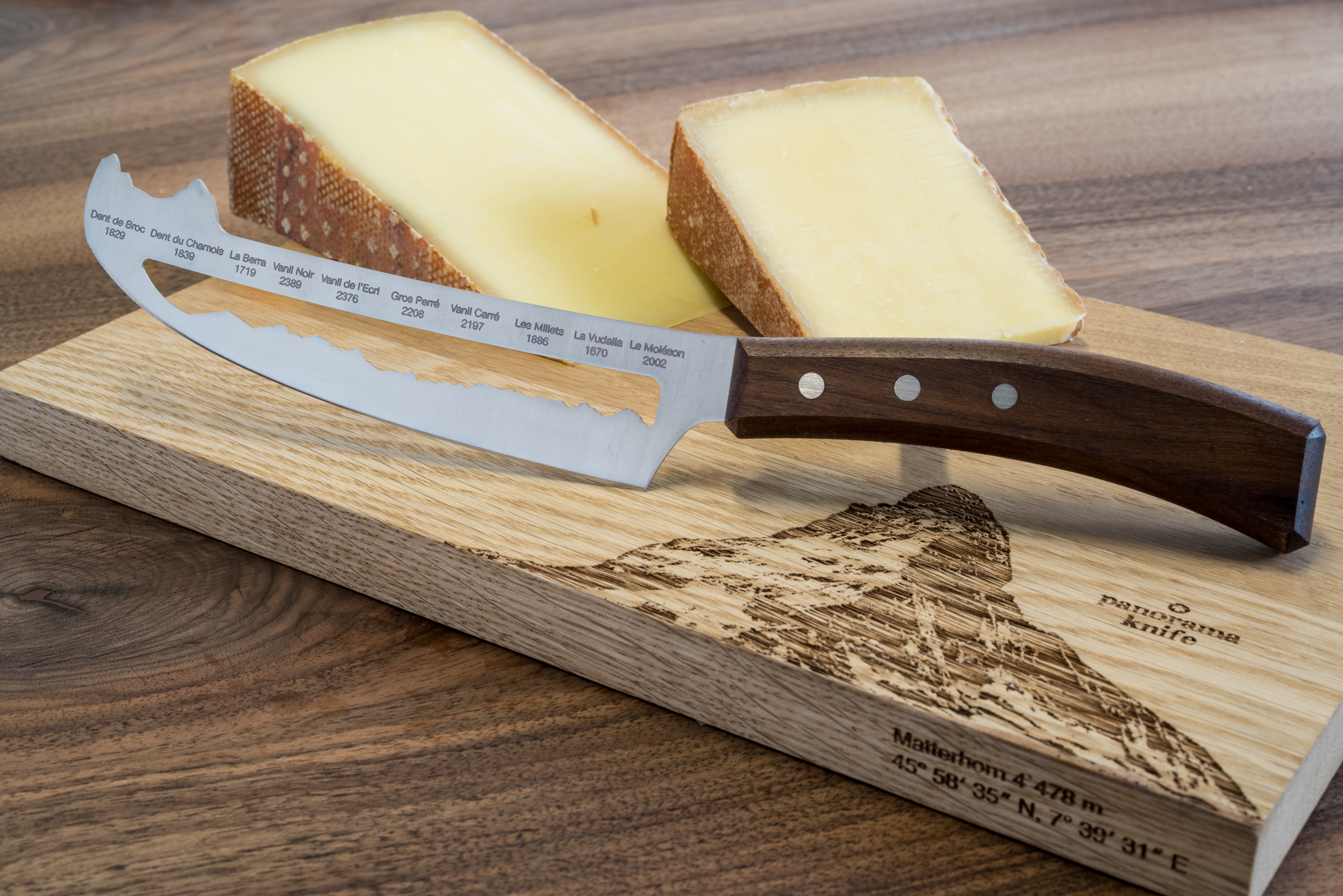 Panoramaknife Käsemesser, Freiburger Voralpen