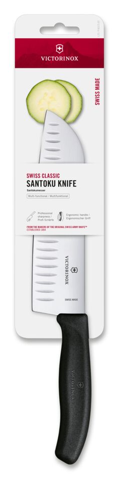 Victorinox Swiss Classic Santokumesser, Kullenschliff Victorinox Swiss Classic Santokumesser, Kullenschliff