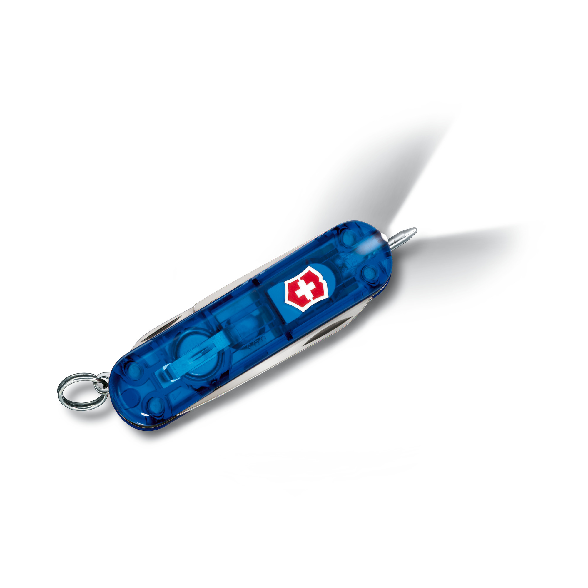 Victorinox Signature Lite  blau transparent