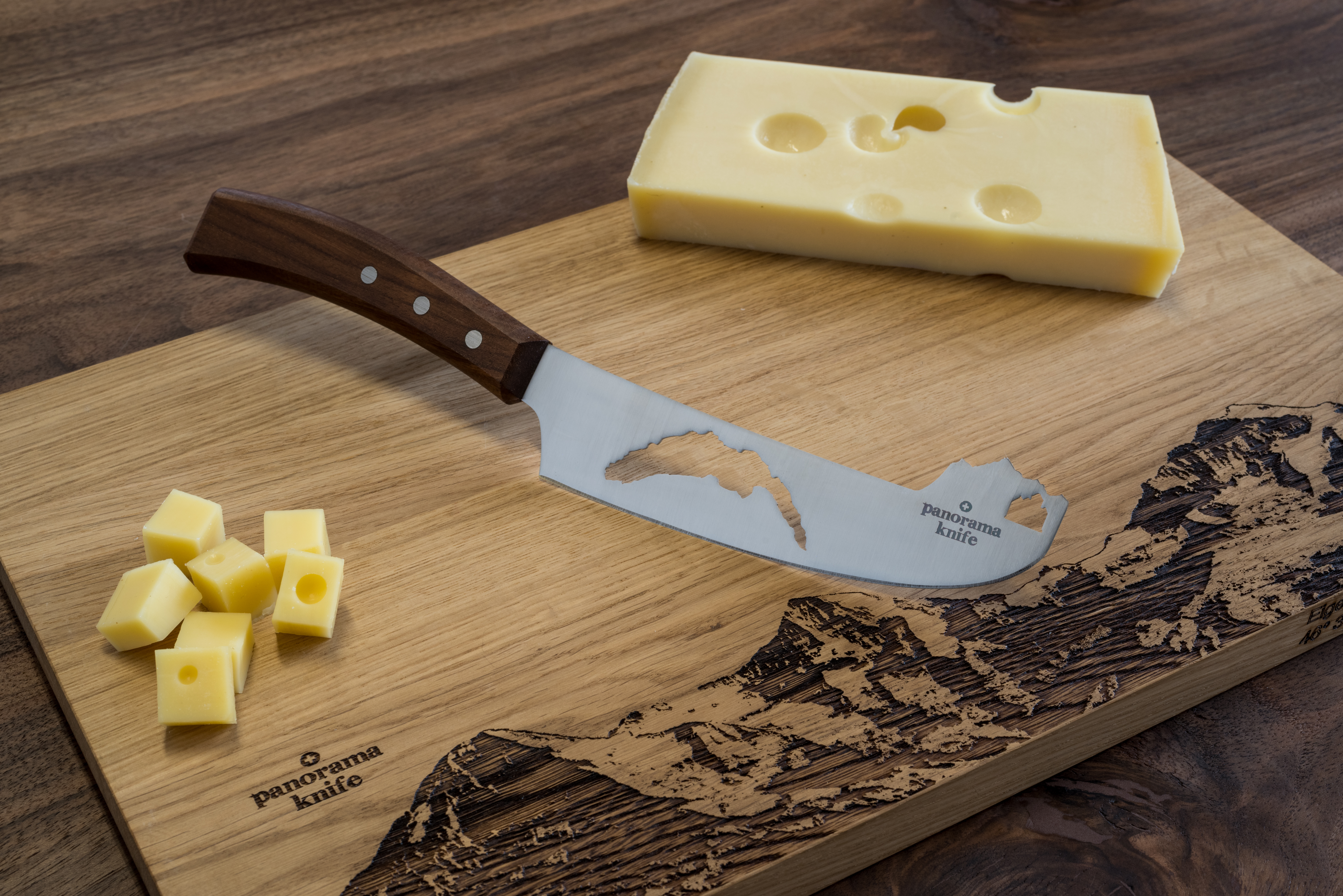 Panoramaknife Käsemesser, Genfersee