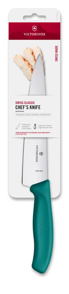 Victorinox Swiss Classic Kochmesser, 19cm, türkis