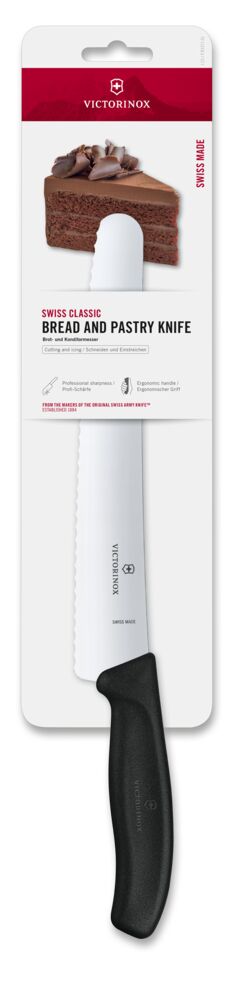 Victorinox Swiss Classic Brot- und Konditormesser, 22cm