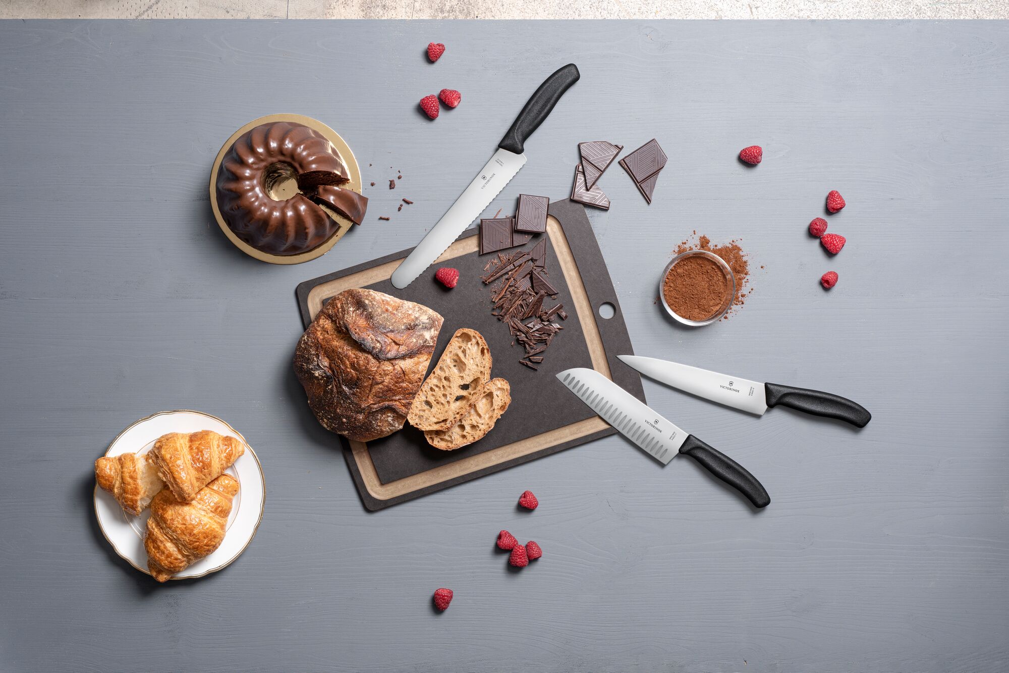 Victorinox Swiss Classic Brotmesser, schwarz