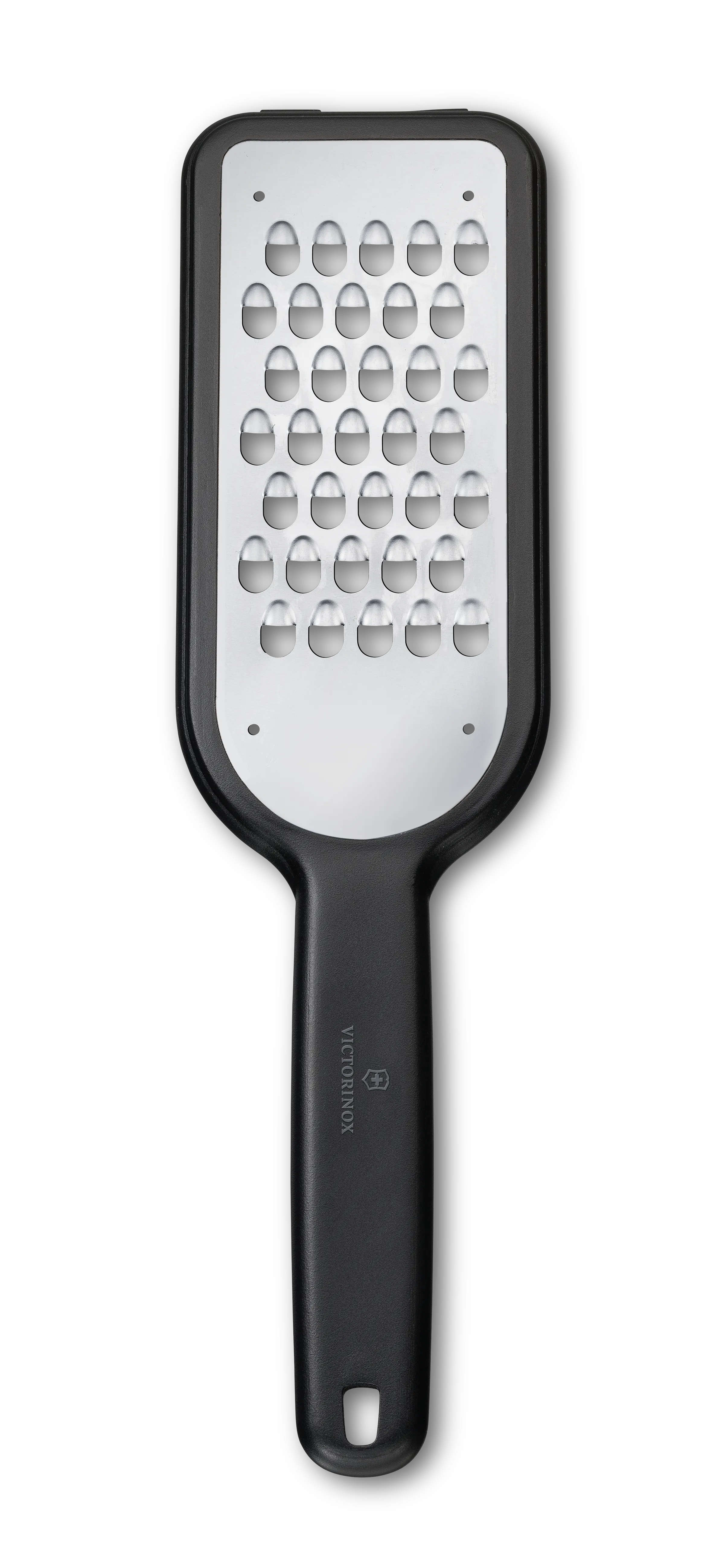 Victorinox Küchenreibe schwarz, grobe Schneide