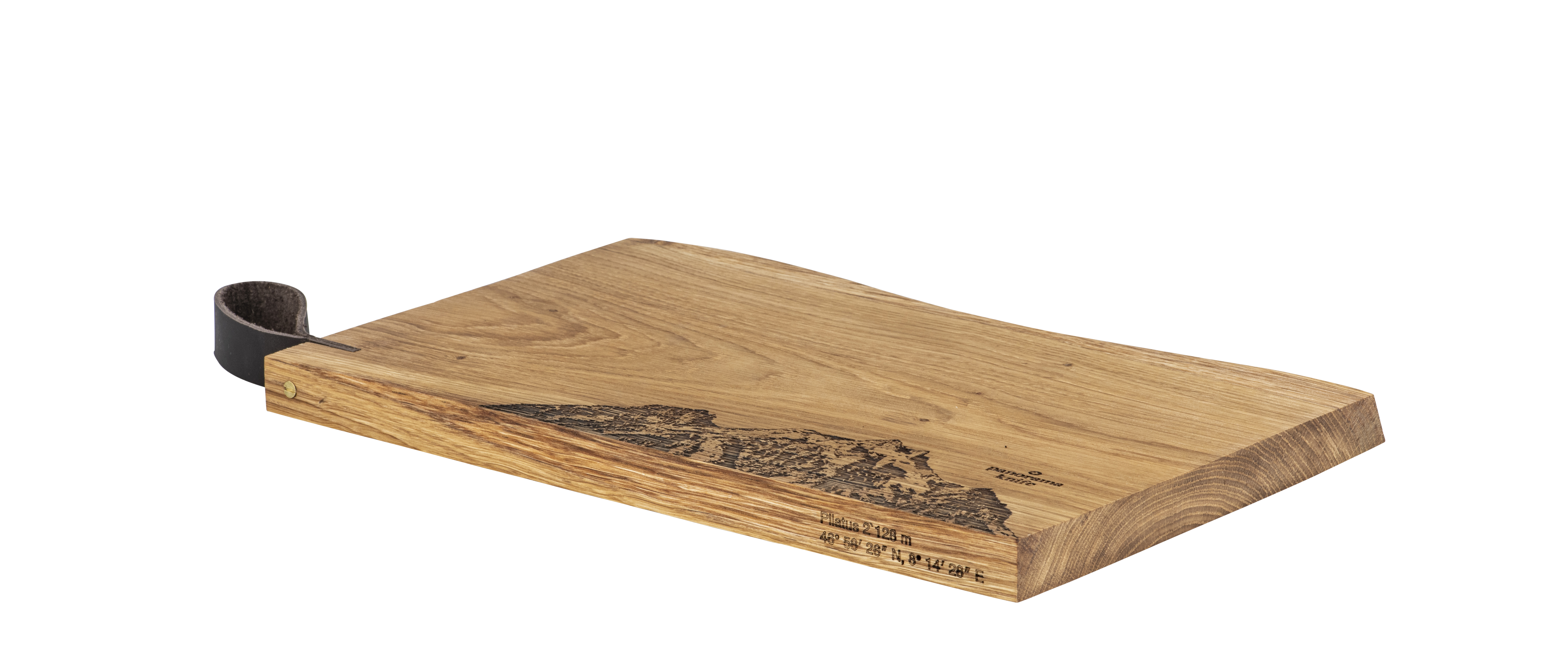 Panoramaknife Holz-Schneidebrett Rustikal, Pilatus